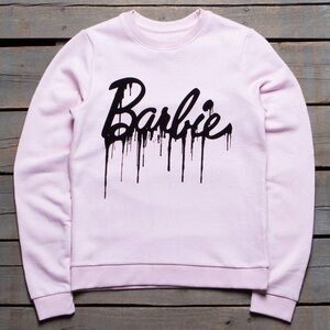 ELEVEN PARIS X BARBIE WOMEN BARBIE DRIP CANUBIE SWEATER (PINK)